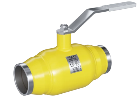 Кран шаровый LD КШЦП Gas 125.025.П/П.02. стальной ст.20 Ду125 Ру25 МПа в Калининграде